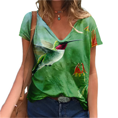 Clara – Nature-Inspired Graphic Women’s T-Shirt