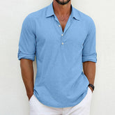 Matteo β Classic Longsleeve Menβs Polo Shirt