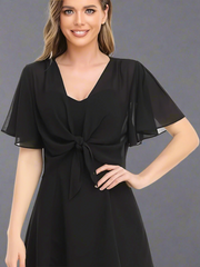 Amara – Stylish Open Front Tie Top for Women