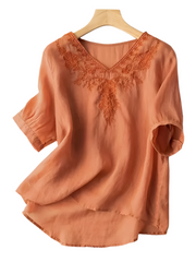 Elena – Classic Vintage Women’s Blouse