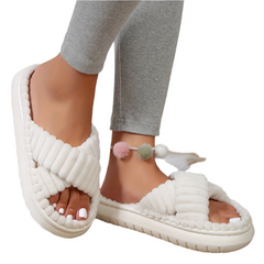 Elena β Plushie Soft Plush Home Slippers for Women