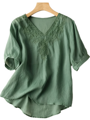 Elena – Classic Vintage Women’s Blouse