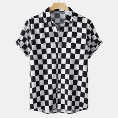 Alessandro β Summer Checked Polo for Men