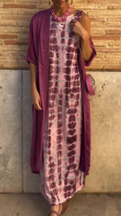 Fabiana – Luxe Printed Satin Women’s Casual Suit