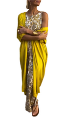 Fabiana – Luxe Printed Satin Women’s Casual Suit