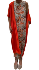 Fabiana – Luxe Printed Satin Women’s Casual Suit