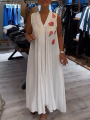 Lara β Sleeveless Floral Print Women's Top