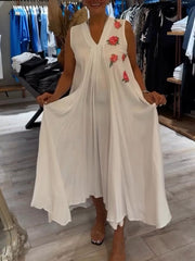 Lara β Sleeveless Floral Print Women's Top