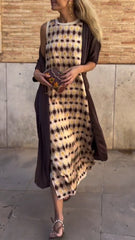 Fabiana – Luxe Printed Satin Women’s Casual Suit