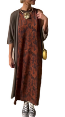 Fabiana – Luxe Printed Satin Women’s Casual Suit