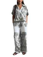 Alessandra β Elegant Two-Piece Short Sleeve Suit for Women