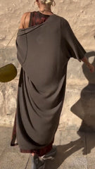 Fabiana – Luxe Printed Satin Women’s Casual Suit