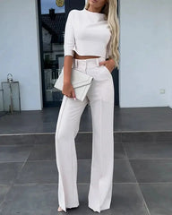 Hanna - Sophisticated Women’s Two-Piece Set