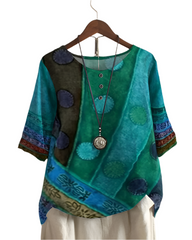 Clara – Vintage Boho Style Women’s Top