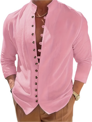 Emilio – Vintage-Inspired Men’s Button-Up Shirt