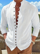 Emilio β Vintage-Inspired Menβs Button-Up Shirt