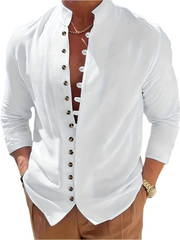 Emilio – Vintage-Inspired Men’s Button-Up Shirt