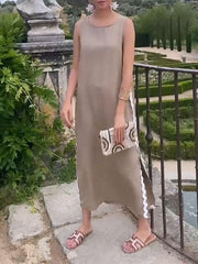 Roan – Woman’s Sleeveless Maxi Dress