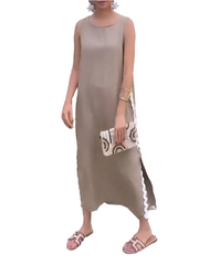 Roan – Woman’s Sleeveless Maxi Dress