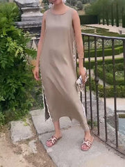 Roan – Woman’s Sleeveless Maxi Dress