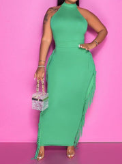 Allana – Glamorous Women's Silk Dress