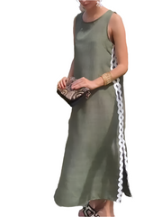 Roan – Woman’s Sleeveless Maxi Dress