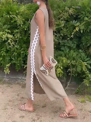 Roan – Woman’s Sleeveless Maxi Dress