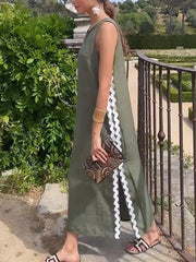 Roan – Woman’s Sleeveless Maxi Dress