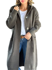 Emilie – Luxurious Long Coat for Women