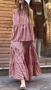 Leonora β Classic Women's Check Print Set