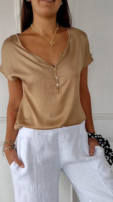 Gabriella β V-Neck Shirt For Women