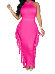 Allana – Glamorous Women's Silk Dress