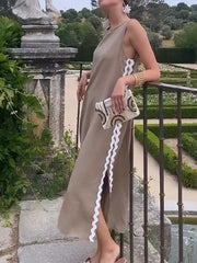 Roan – Woman’s Sleeveless Maxi Dress