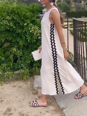 Roan – Woman’s Sleeveless Maxi Dress