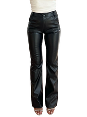Giulia – Elegant Leather Women’s Trousers