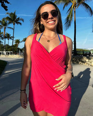 Francesca β Beach Wrap Dress for Women