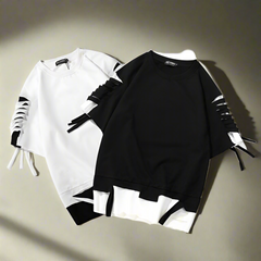 Alexis β Oversized Unisex Ribbons T-Shirt