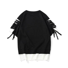 Alexis β Oversized Unisex Ribbons T-Shirt