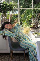 Isabella β Kaleidoscopic Crochet Dress for Women