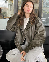 Alessia β Timeless Womenβs Leather Jacket