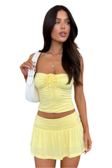 Claudia β Playful Strapless Summer Set for Women