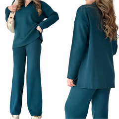 Giulia β Elegant Two-Piece Knitted Set for Women