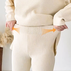 Giulia β Elegant Two-Piece Knitted Set for Women