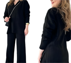 Giulia β Elegant Two-Piece Knitted Set for Women