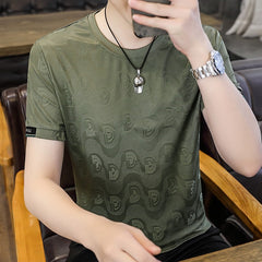 Alessio – Luxurious Silk Short Sleeve Top for Men