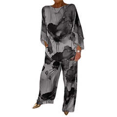 Isabella – Artistic Watercolor Women’s Two-Piece Set