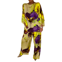 Isabella – Artistic Watercolor Women’s Two-Piece Set
