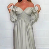 Cristy β Satin Elegance Women's Dress