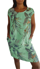 Amber – Classic Women’s Linen Dress