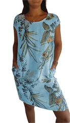 Amber – Classic Women’s Linen Dress